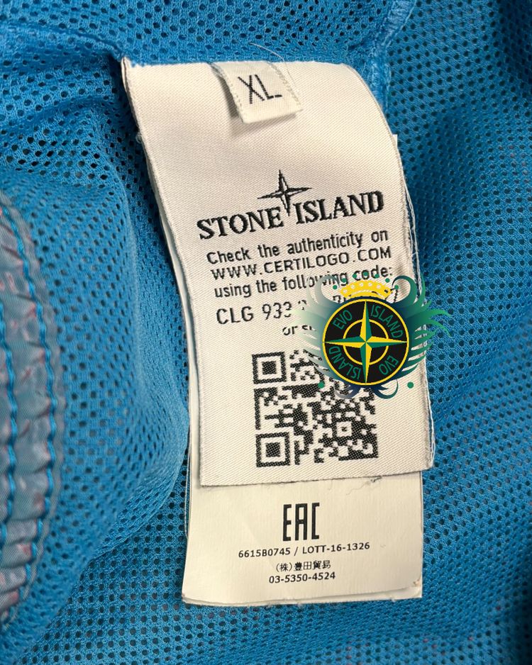 Immagine di stone island Weft Swim Shorts blue/pink 6