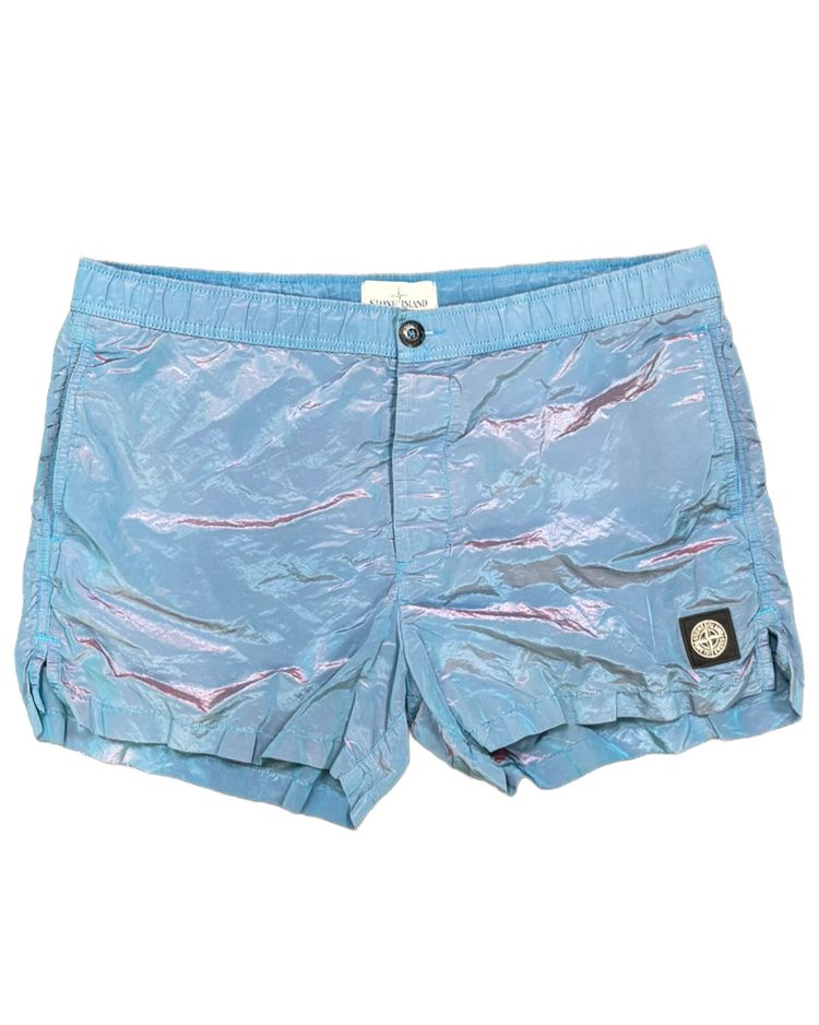 stone island Weft Swim Shorts blue/pink image 1