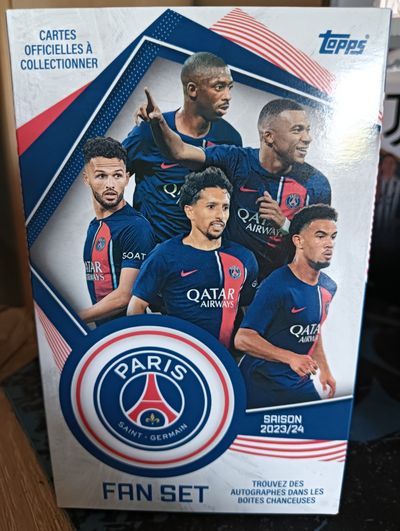 Topps Paris Saint-Germain Fan Set 2023/24