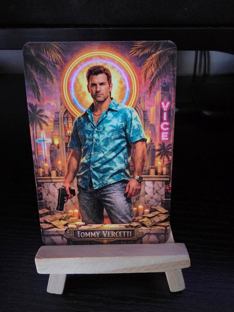 Tommy Vercetti Collectible Card image 1