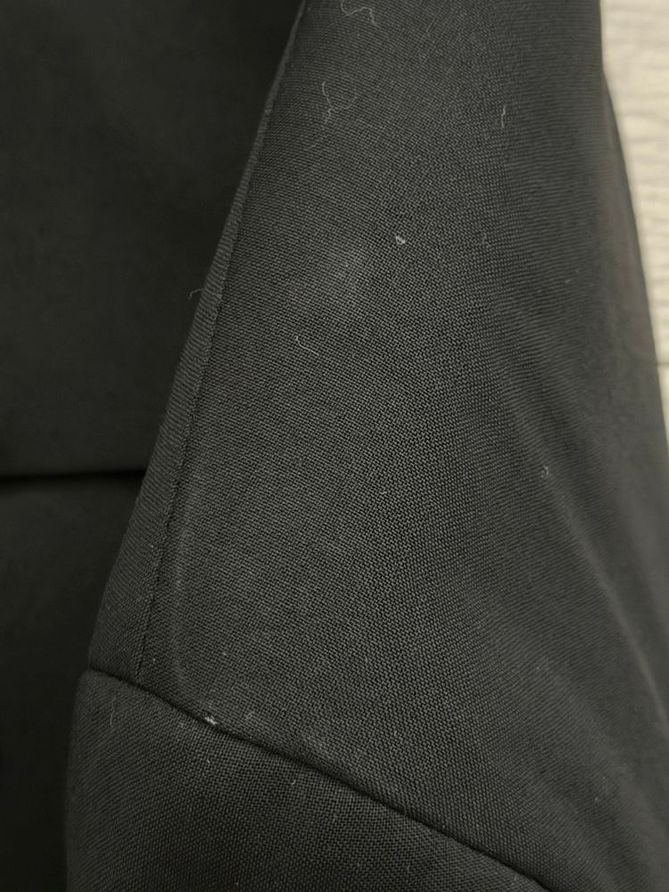 Giorgio Armani 1980s 2B Metal Button Wool Sport Jacket Blazer Black - Size XL image 10