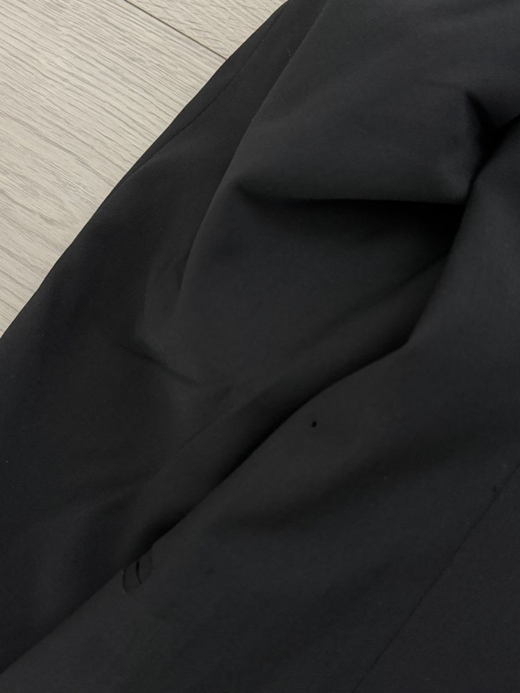Giorgio Armani 1980s 2B Metal Button Wool Sport Jacket Blazer Black - Size XL image 9