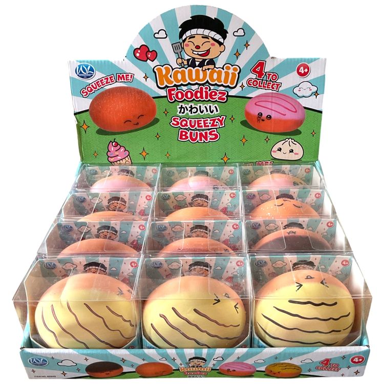 Kawaii Foodiez Squeezy Buns - Random Sent