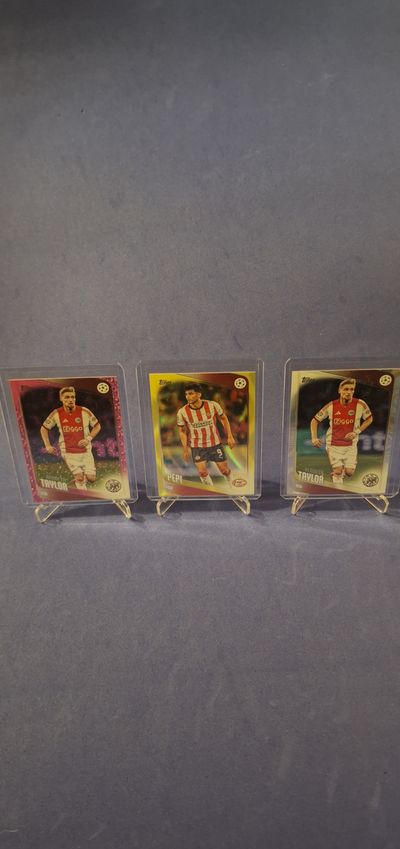 Eredivisie 9 Card Bundle Topps Football Cards Taylor Pink Pepi Yellow Milambo Mint 1