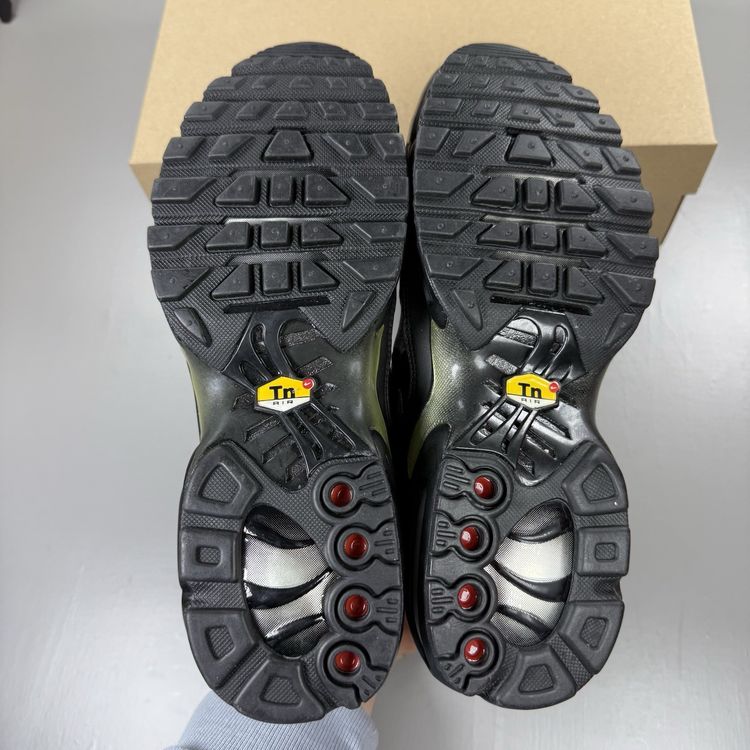 Size 5 - Nike Air Max Plus TN Black Glitter Silver Trainers CD2239-001 image 8