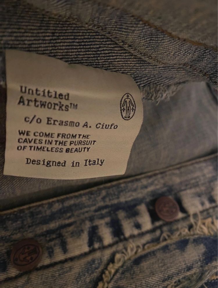 Untitled Artworks denim jacket and jeans set image 7