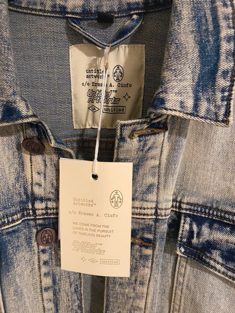 Untitled Artworks denim jacket and jeans set image 5