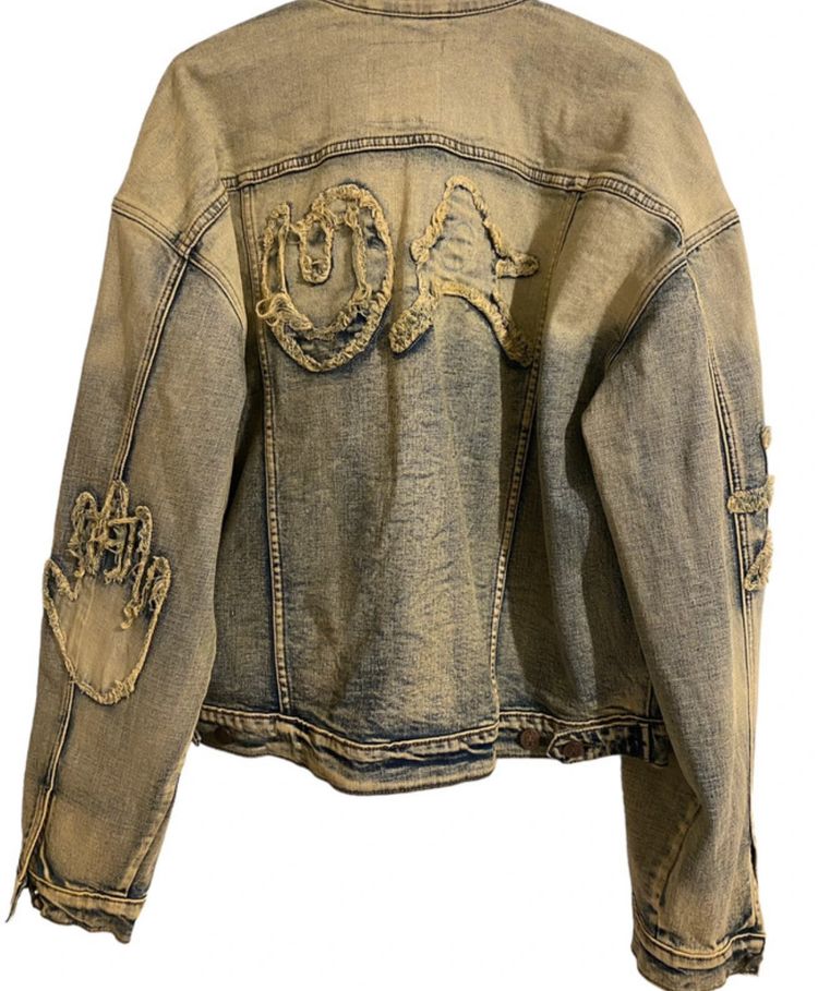 Untitled Artworks denim jacket and jeans set image 9