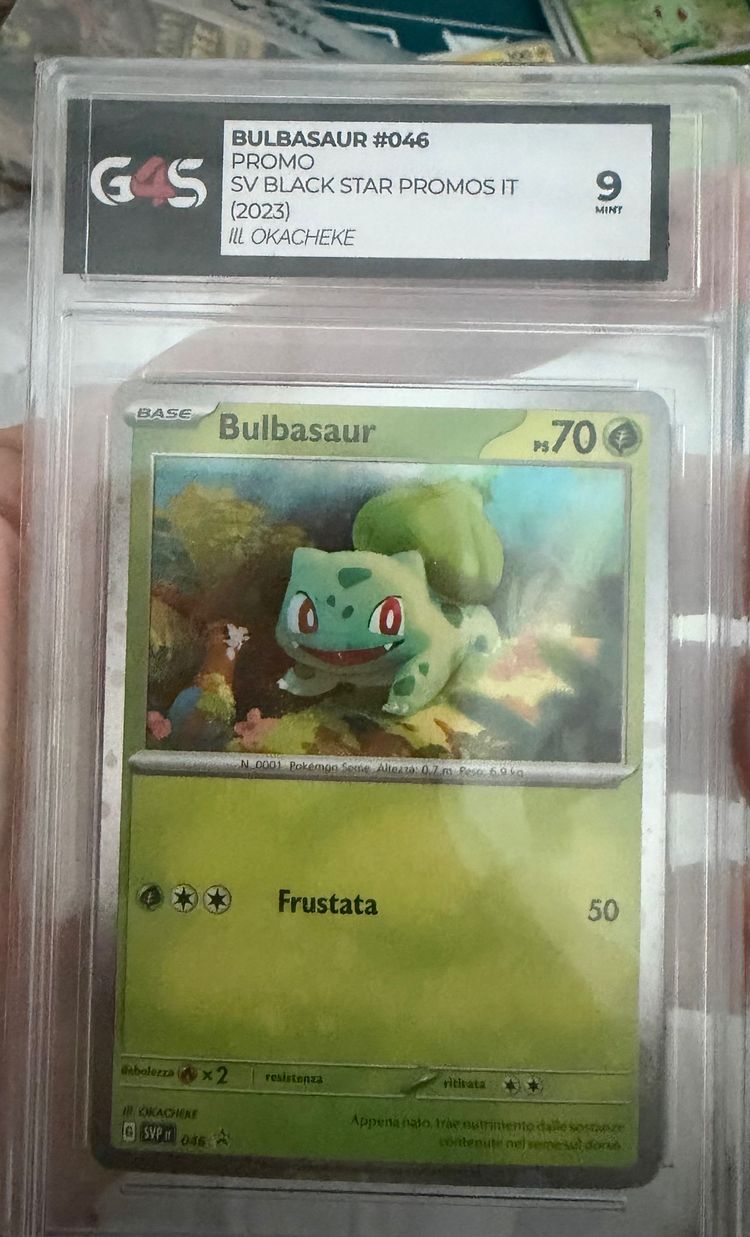 Pokemon Bulbasaur Promo gradata  product image