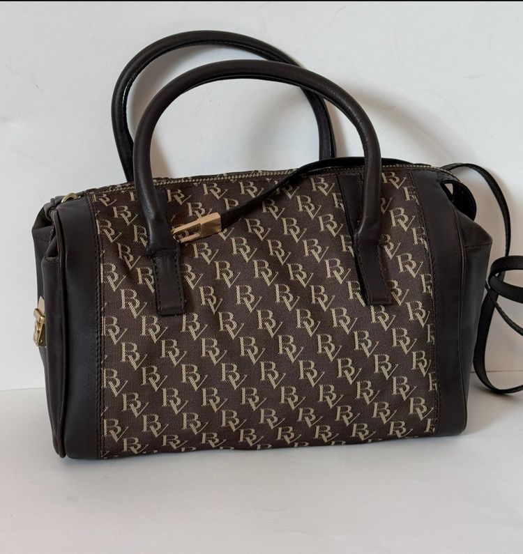 Pre-Owned Bottega Veneta Monogram Canvas Vintage Bag