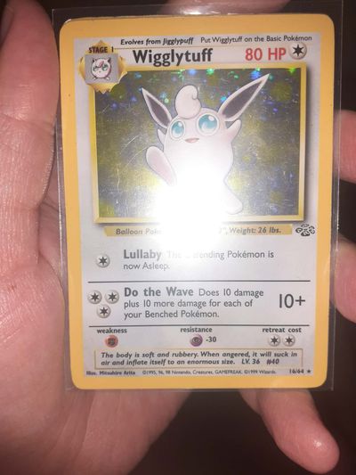 Wigglytuff Pokémon Card