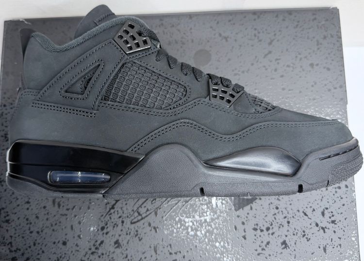 Nike Air Jordan 4 Black cats Athletic Sneakers 9,9.5,10,11 obraz 2