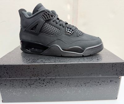 Nike Air Jordan 4 Black cats Athletic Sneakers