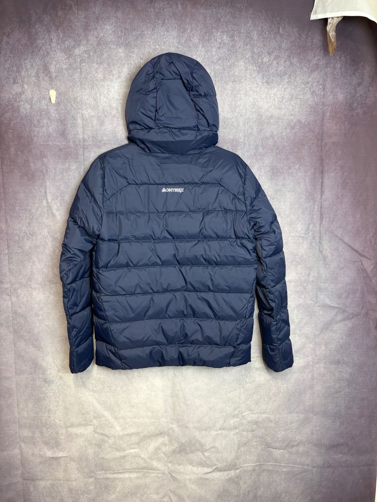 Montirex navy puffer jacket with hood image 3