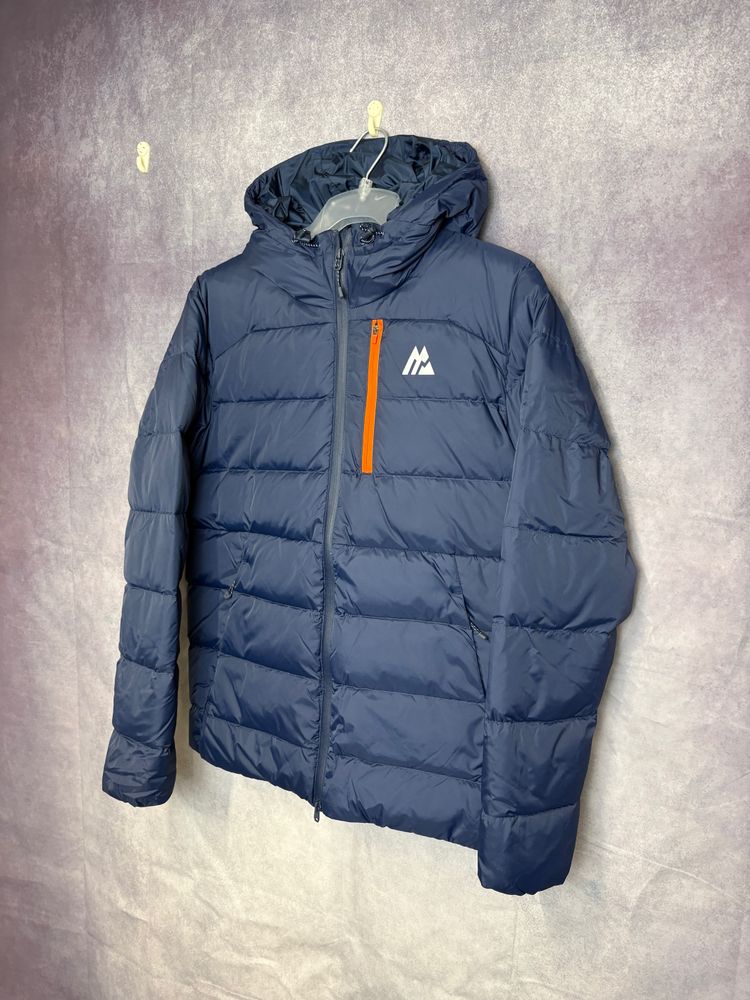 Montirex navy puffer jacket with hood image 2