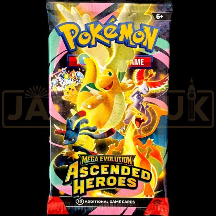 Pokémon Pokémon Mega Evolution Ascended Heroes Trading Card Game Booster Pack product image