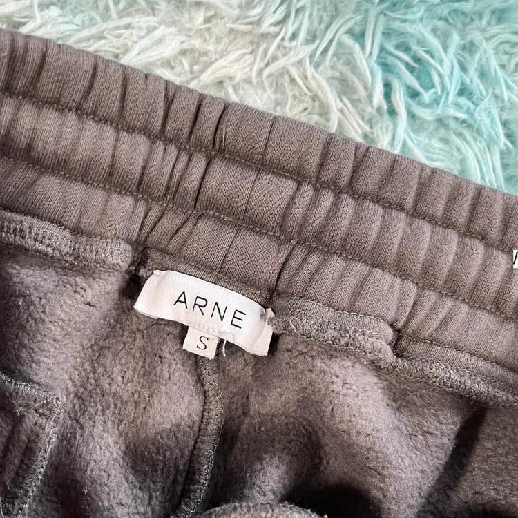 Immagine di Grey Arne Heavyweight Joggers - Small 3