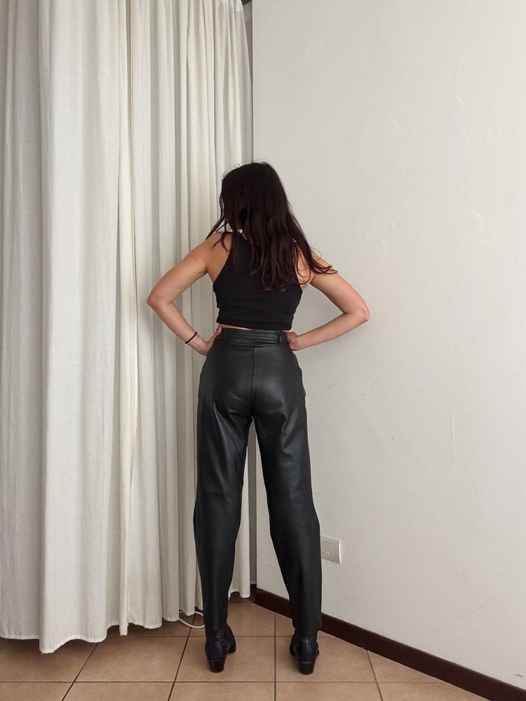 Pantaloni pelle 42 image 6