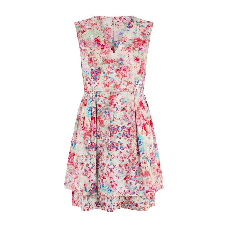2010 Erdem Digital Floral Print Sheath Dress image 1