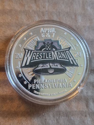 Wwe Wrestlemania 2024 Commemorative Coin