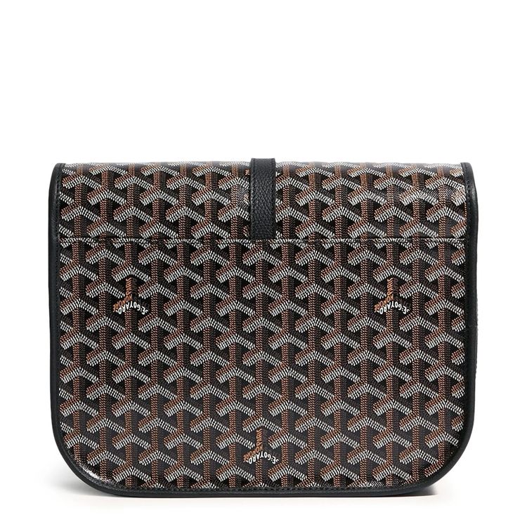 Goyard Goyardine Belvedere II Black MM Messenger Bag image 5
