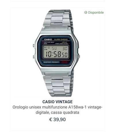 Casio Vintage Digital Watch