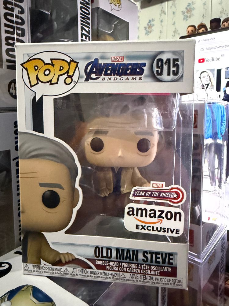 Marvel Marvel Avengers Endgame Old Man Steve Funko Pop product image