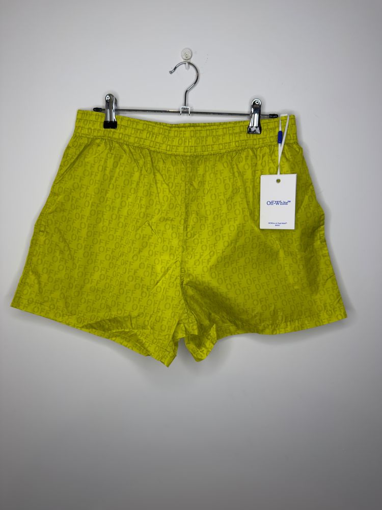 Off-White Yellow Shorts