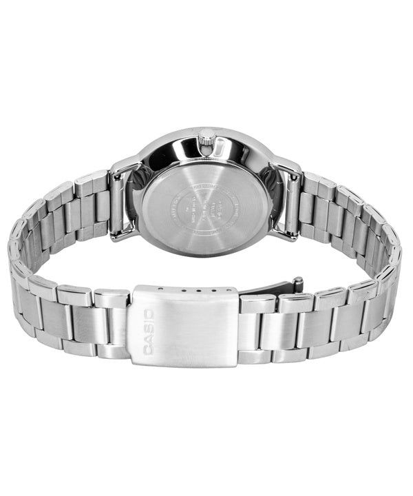 Casio Analog Stainless Steel Black Dial Quartz MTP-VT06D-1B Men's Watch image 4