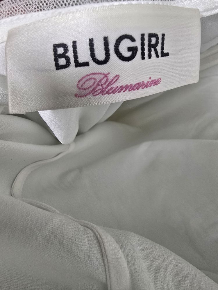 Blugirl Blumarine Sequin Floral Gradient Dress obraz 3
