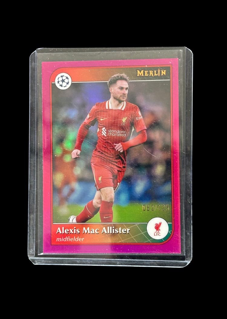 Alexis Mac Allister /125 Topps Merlin image 1