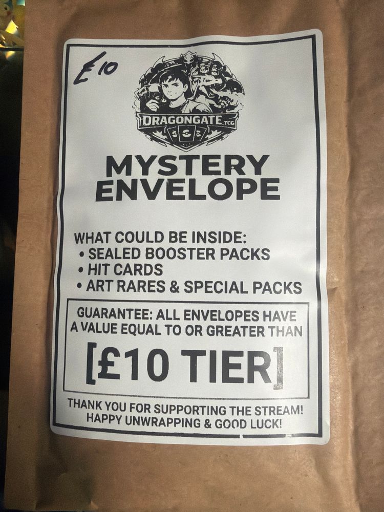 Mystery Envelope £10