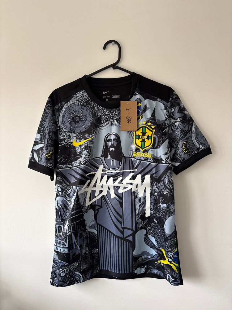 Stussy x Nike Brazil Redeemer T-Shirt XL
