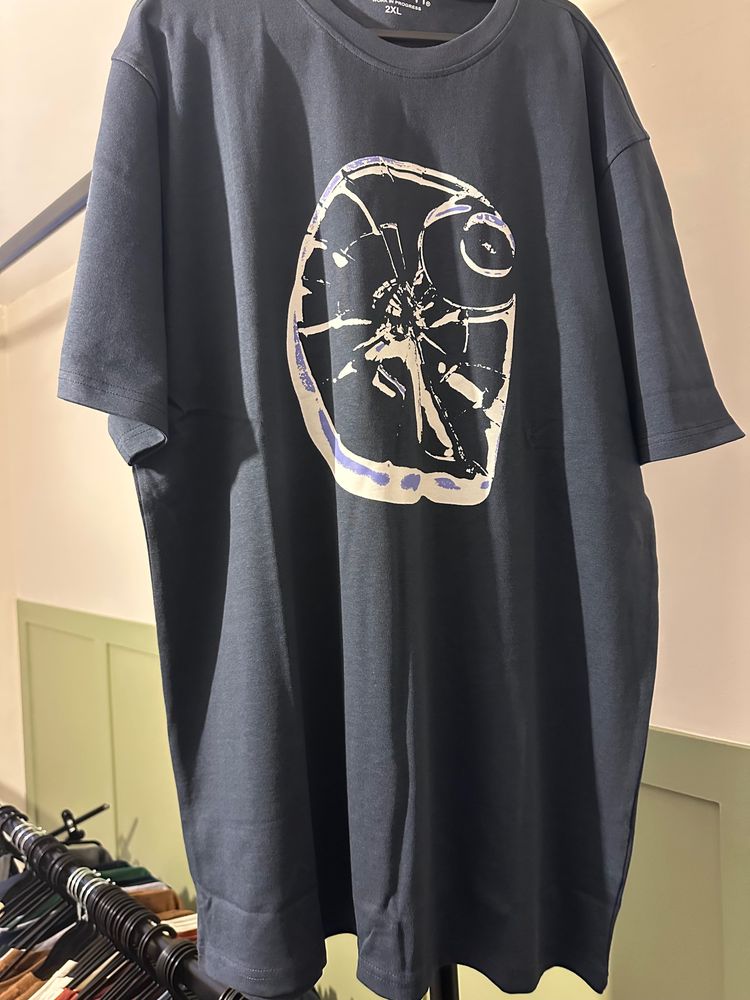 Carhartt Navy Shattered WIP  Graphic T-Shirt