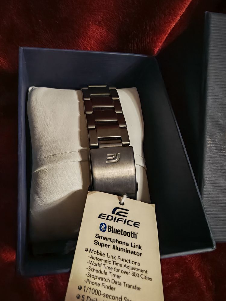 Casio Edifice Wristwatch Bluetooth 3