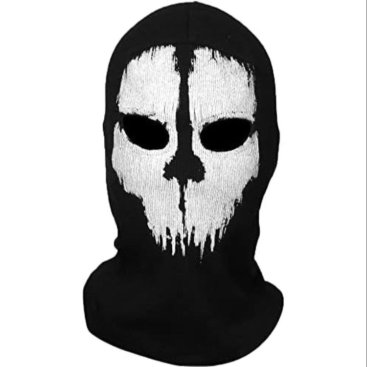 Skull COD Ghost Balaclava image 1