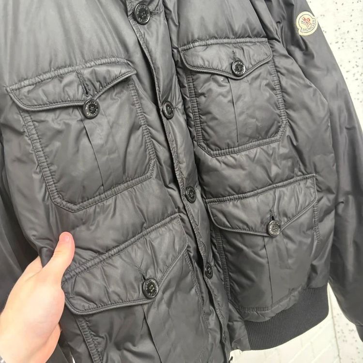 Moncler Black Cahors Down Jacket image 2