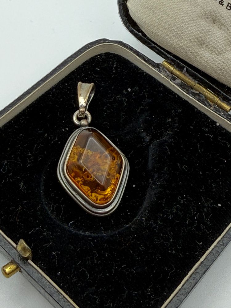 Other Sterling Silver 925 Amber Pendant product image