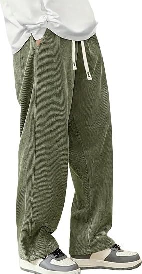 Green Corduroy Pants imagen 1