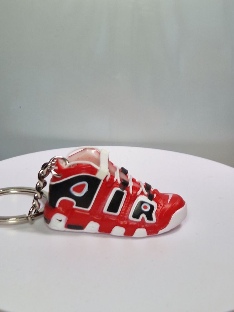 Red And Black Sneaker Keychain