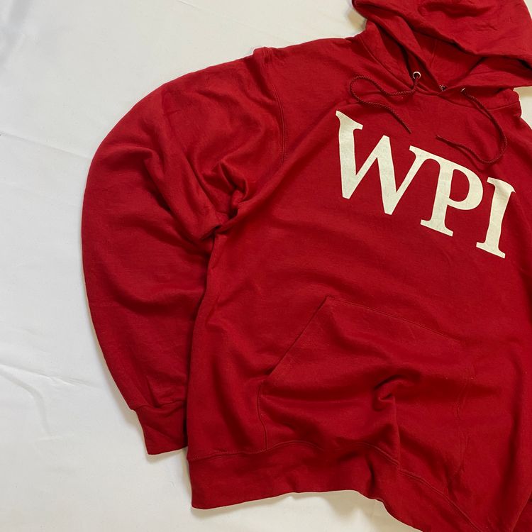 Immagine di Champion Maroon WPI College Graphic Hoodie (M) 🎓 3