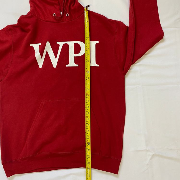 Immagine di Champion Maroon WPI College Graphic Hoodie (M) 🎓 8