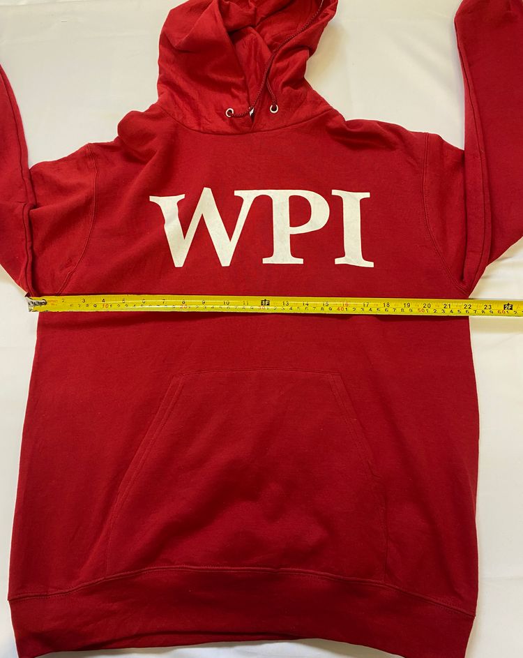 Immagine di Champion Maroon WPI College Graphic Hoodie (M) 🎓 7