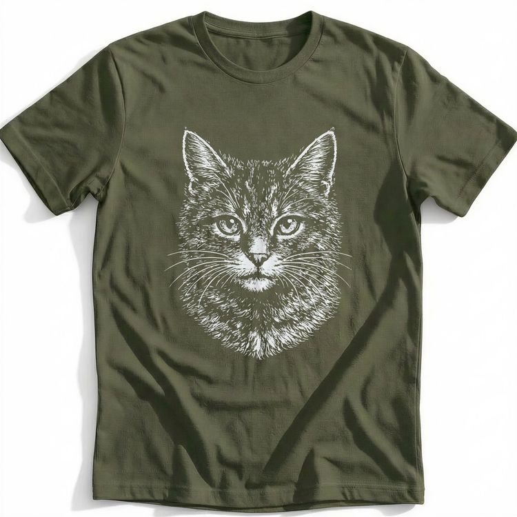 CAT SKETCH 026 T-Shirt US 2