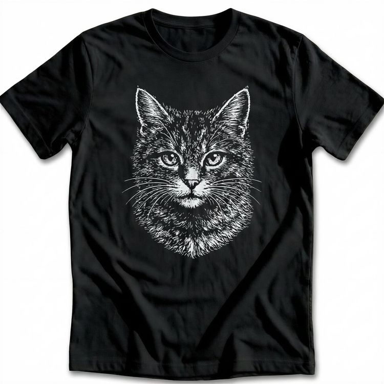 CAT SKETCH 026 T-Shirt US 4