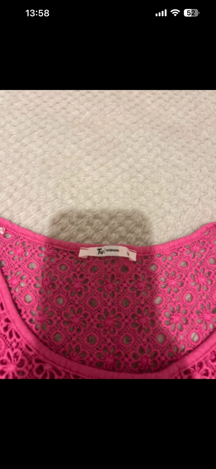 Pink Sleeveless Top With Lace Detail obraz 4