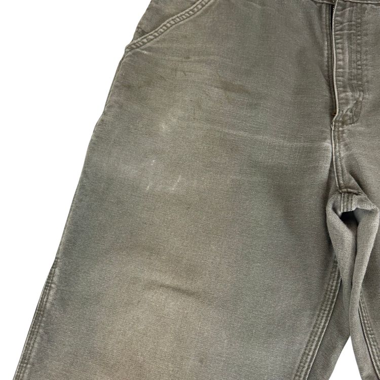 Carhartt Carpenter Dungaree Fit Workwear Trousers Green imagen 4