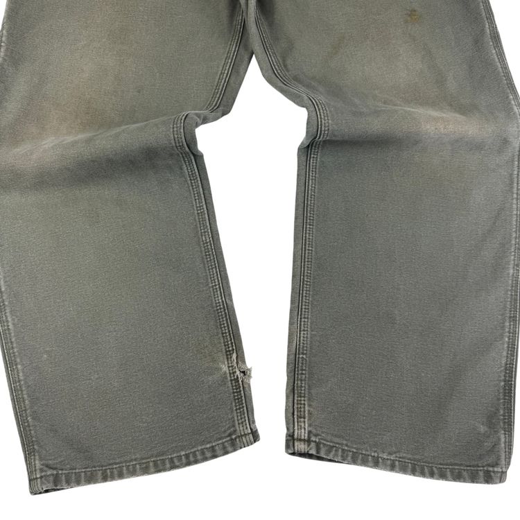Carhartt Carpenter Dungaree Fit Workwear Trousers Green imagen 5