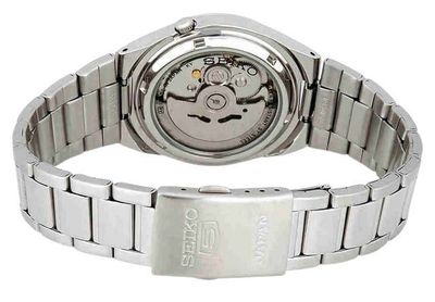 Refurbished Seiko Stainless Steel Blue Dial Automatic SNKC51J1 Men's Watch 2