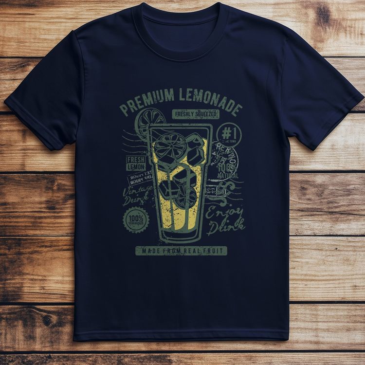 Squeeze the Day Lemonade T-Shirt image 1